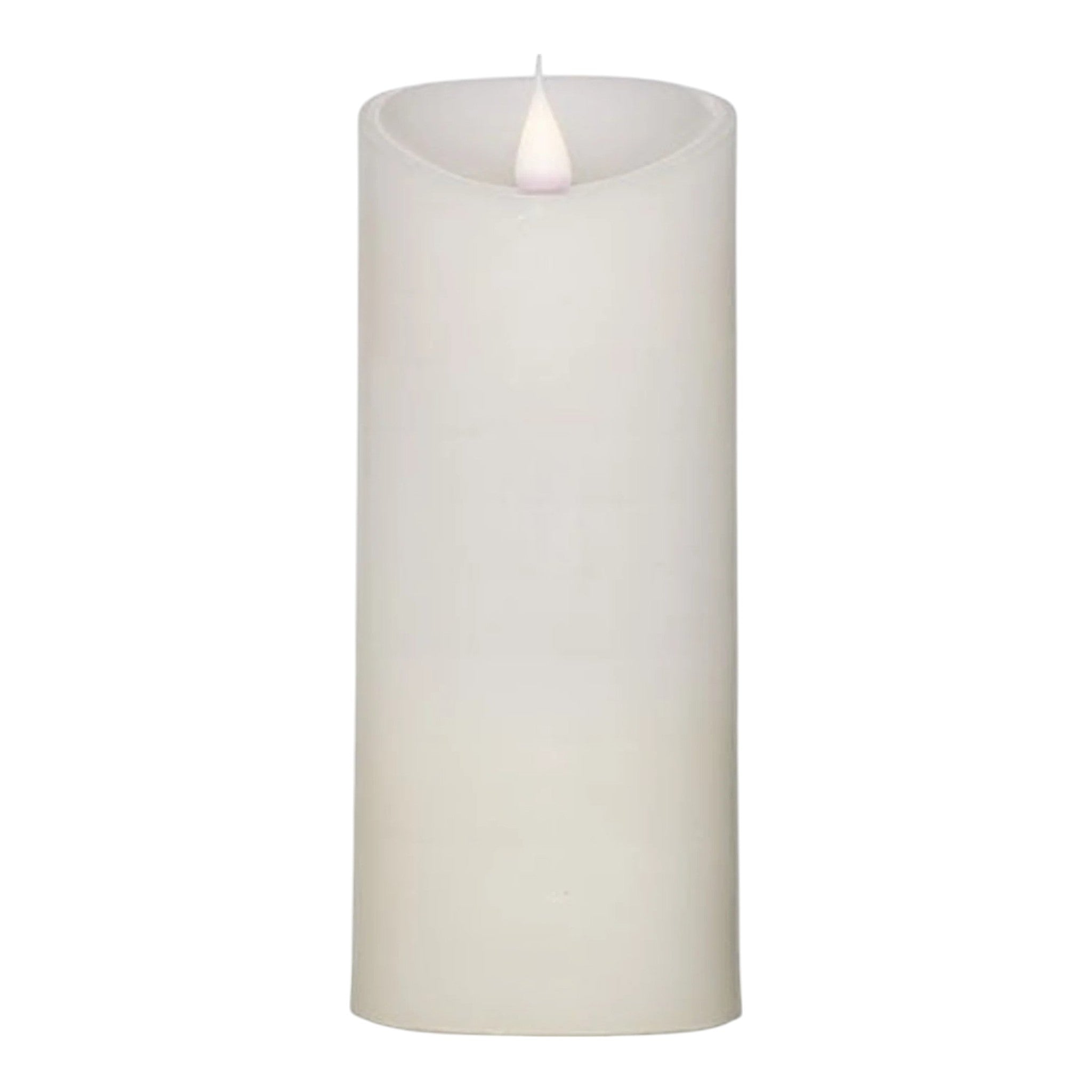 7" Smooth LED Candle Pillar