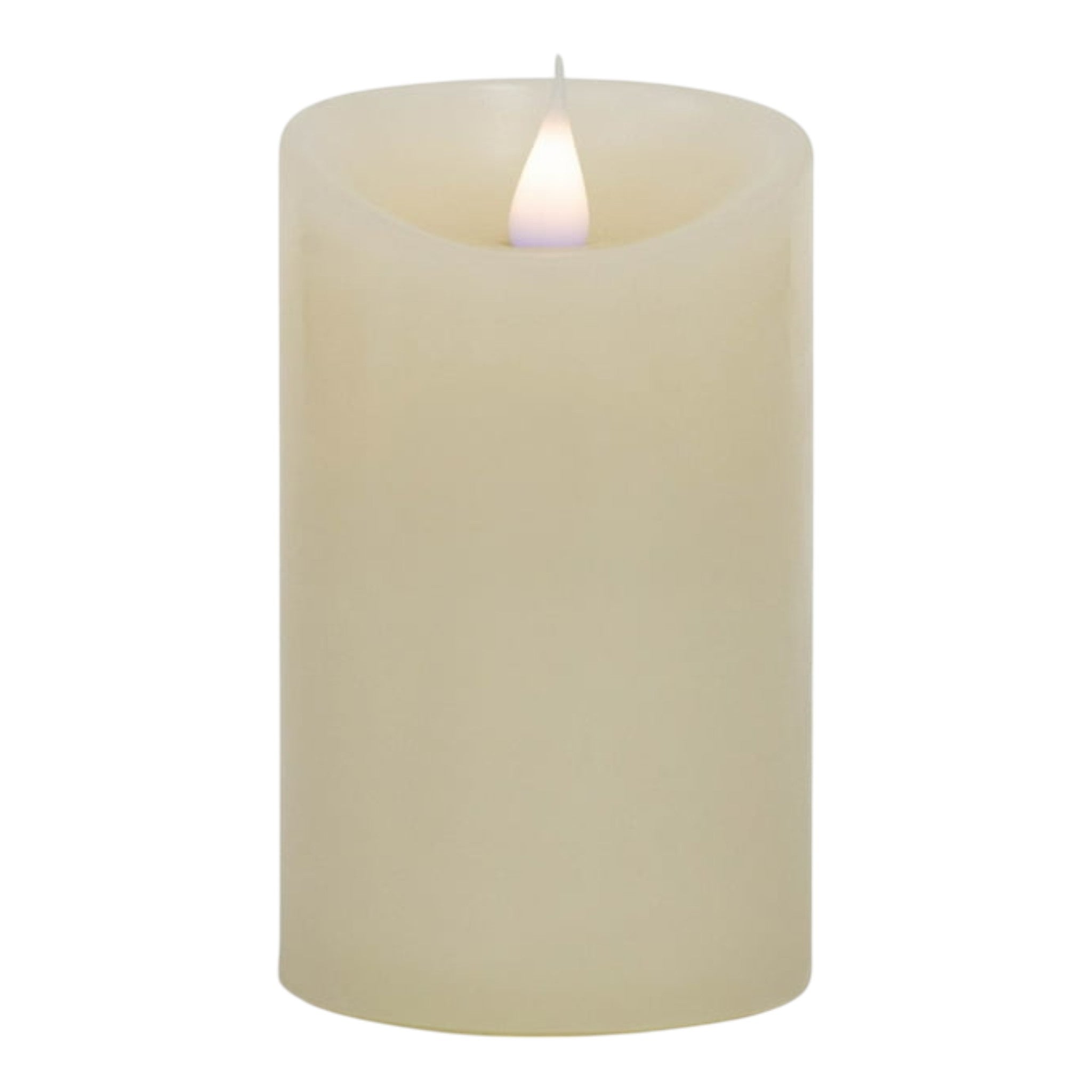 5" Smooth LED Candle Pillar