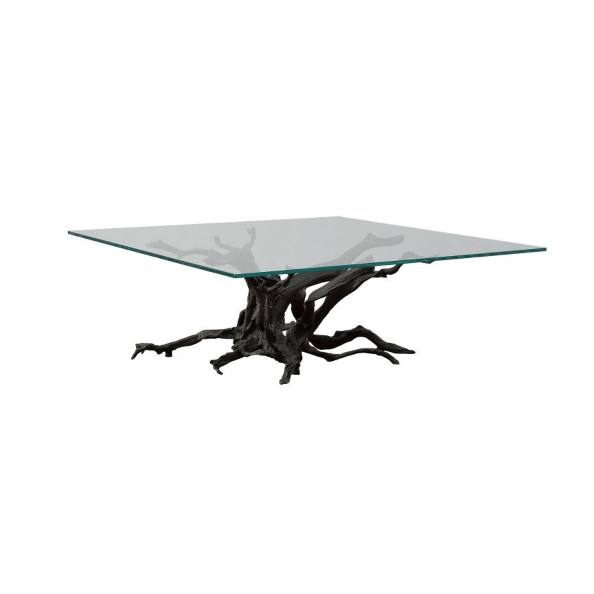 Big Sur Coffee Table | Bronze

48" W x 17" H x 48" D