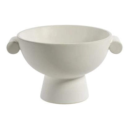 Baden Matt White Ceramic Bowl