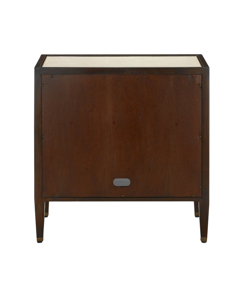 Evie Shagreen Nightstand