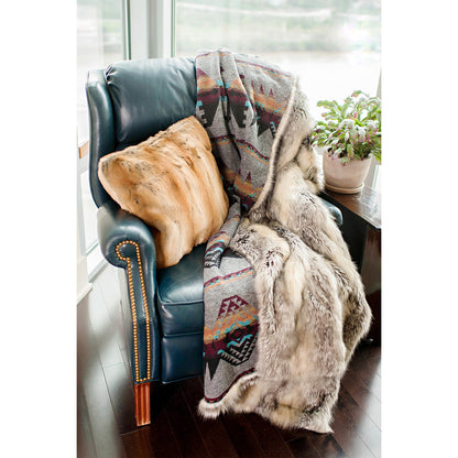 Aztec Throw Grey Fox 57" x 72"