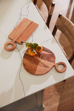 Acacia Cutting Board, Two Style Options