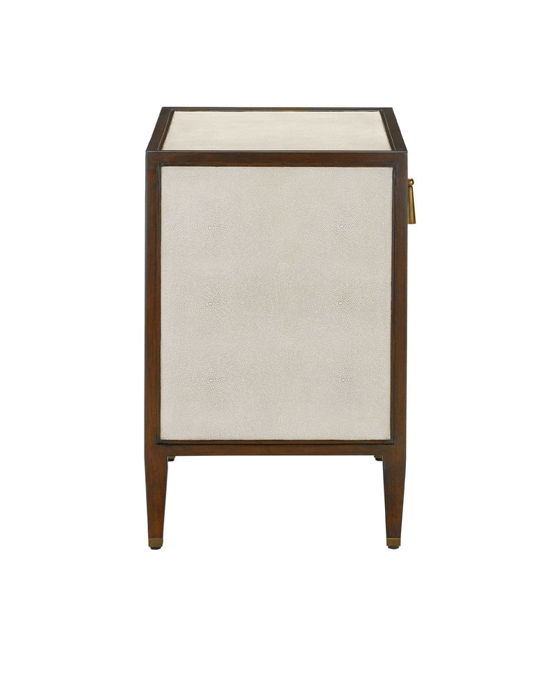 Evie Shagreen Nightstand