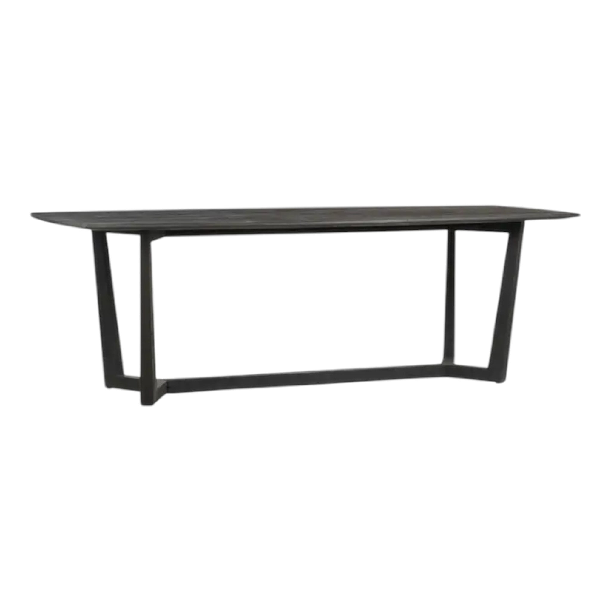 Caesar Dining Table
95" L x 40" W x 30" H
Teak Wood | Antique Black