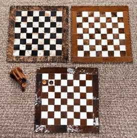 Hide Checker Board Set