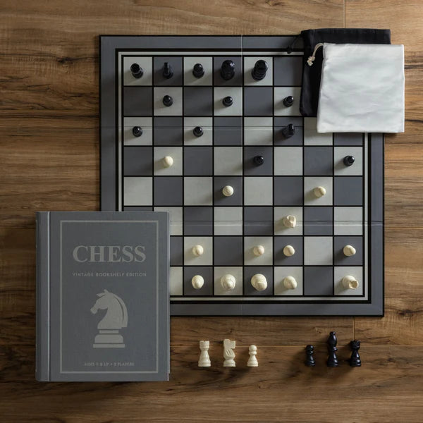 Chess, Vintage Bookshelf Edition