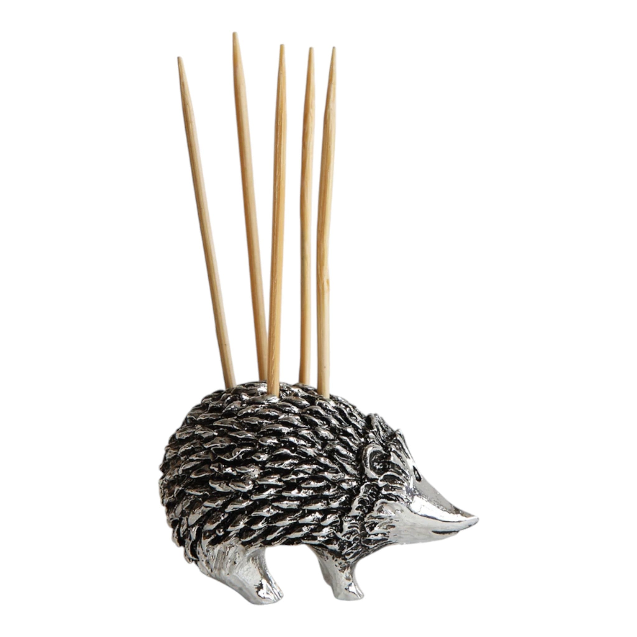 Hedgehod Toothpick Holder 1" H | Pewter