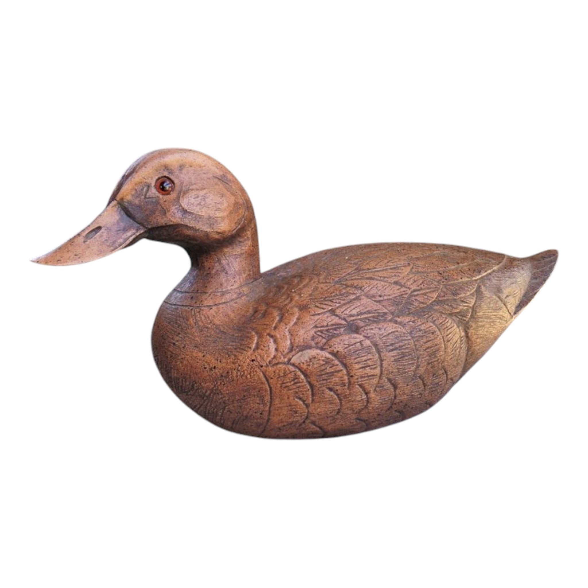 Vintage Duck Sculpture