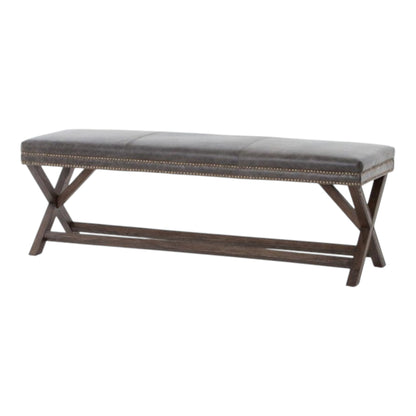 Elyse Bench-Durango Smoke 59"w x 18"d x 20"h