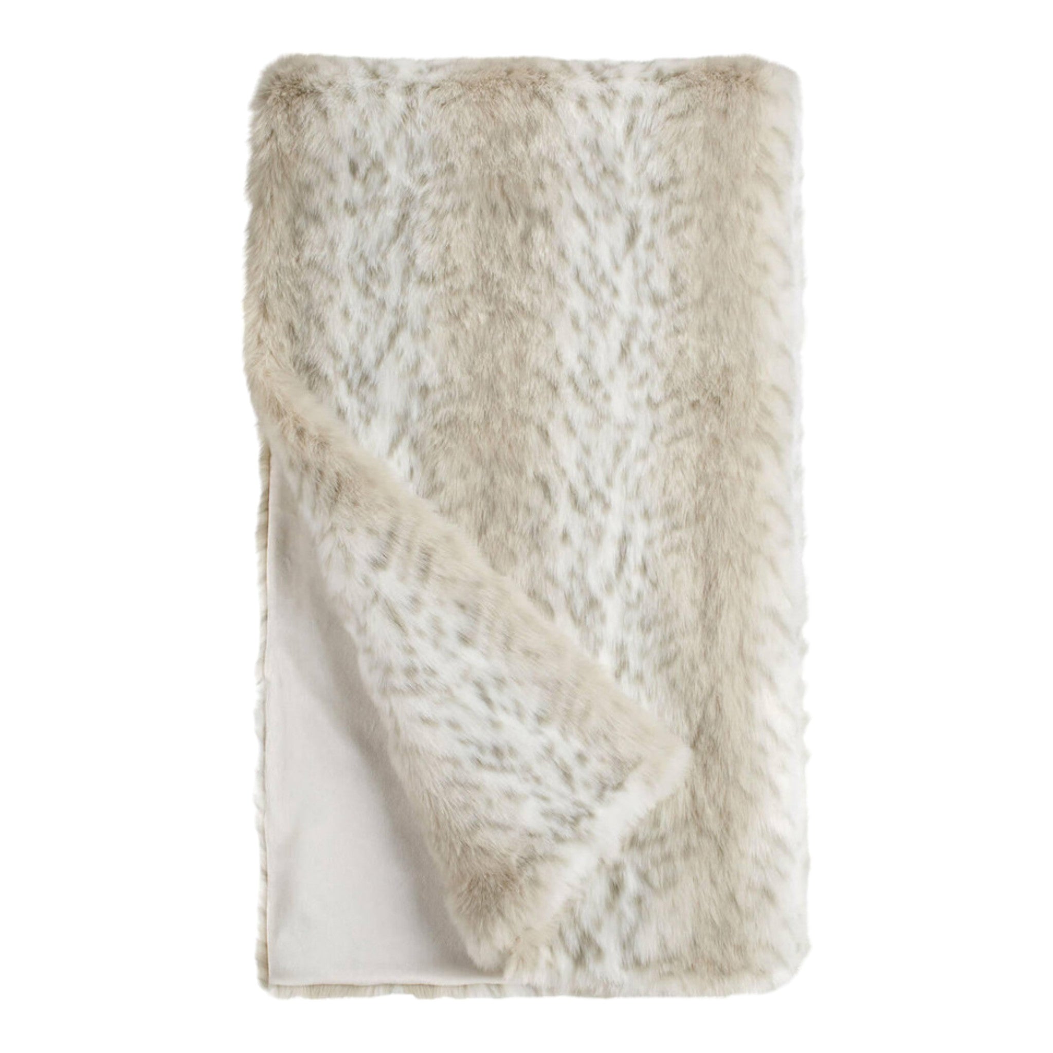 Limited Edition Lynx Faux Fur Throws