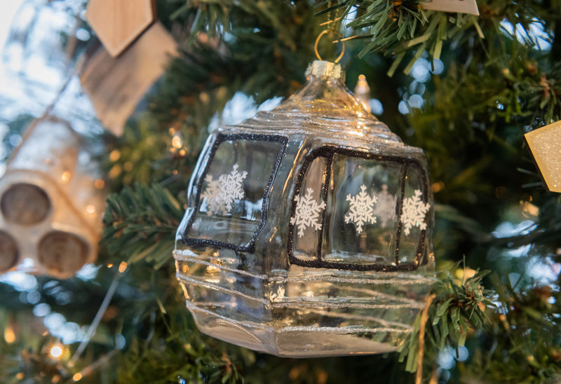 Glass Gondola Ornament