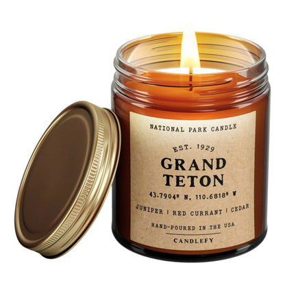 Grand Teton Scented Candle
Juniper | Red Currant | Cedar