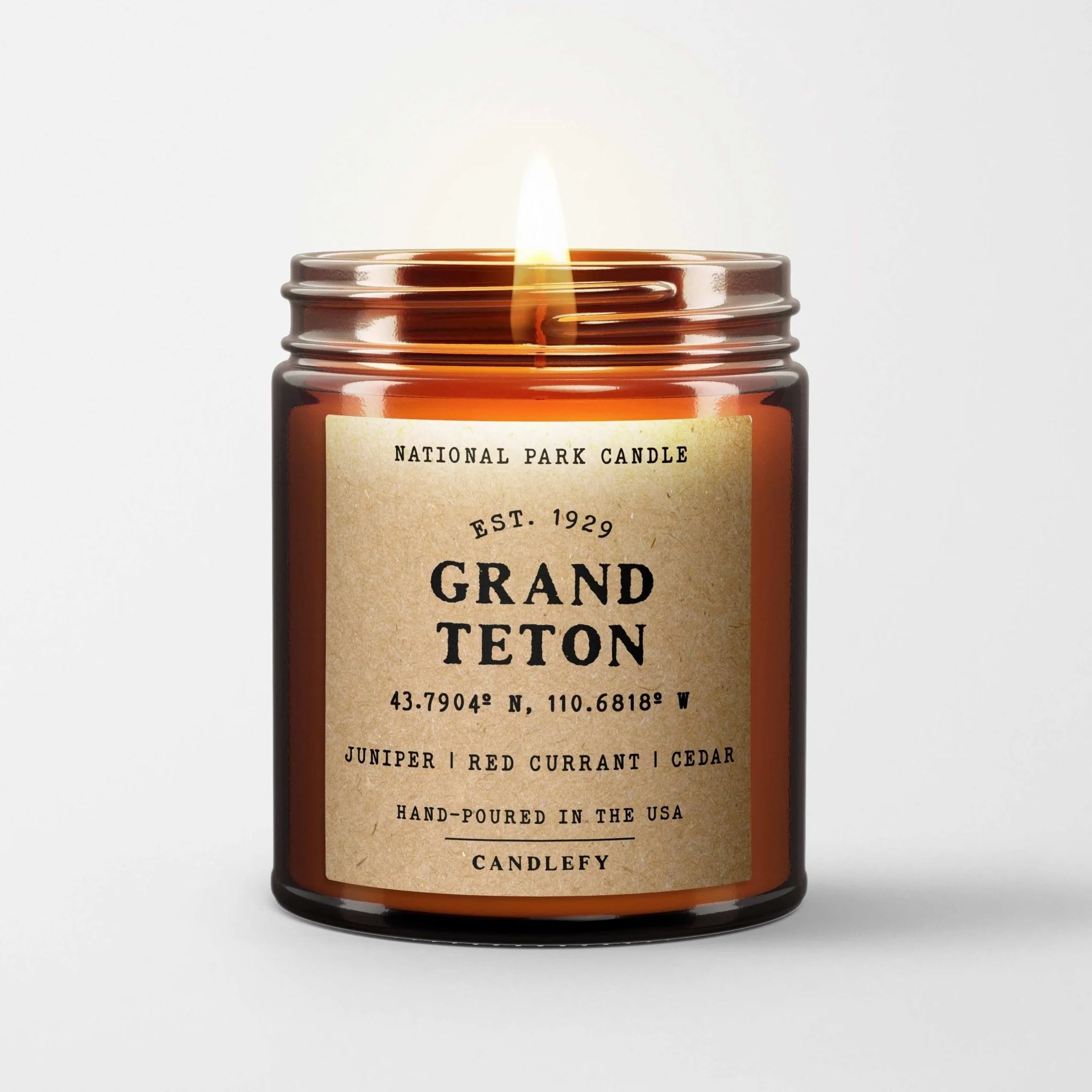 Grand Teton Scented Candle
Juniper | Red Currant | Cedar