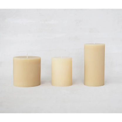 Unscented Pleated Pillar Candle

4" x 4"