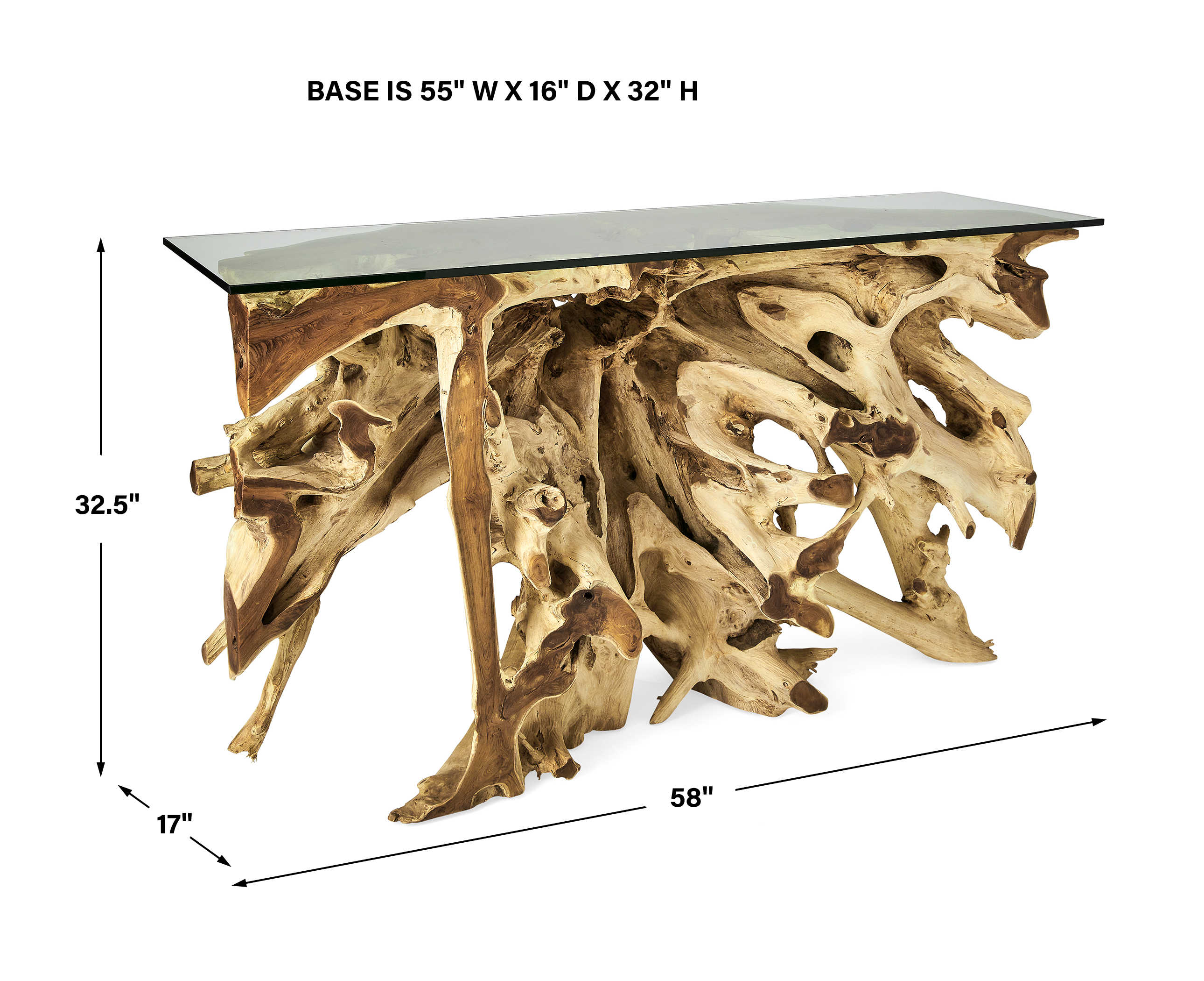 Center Root Console Table