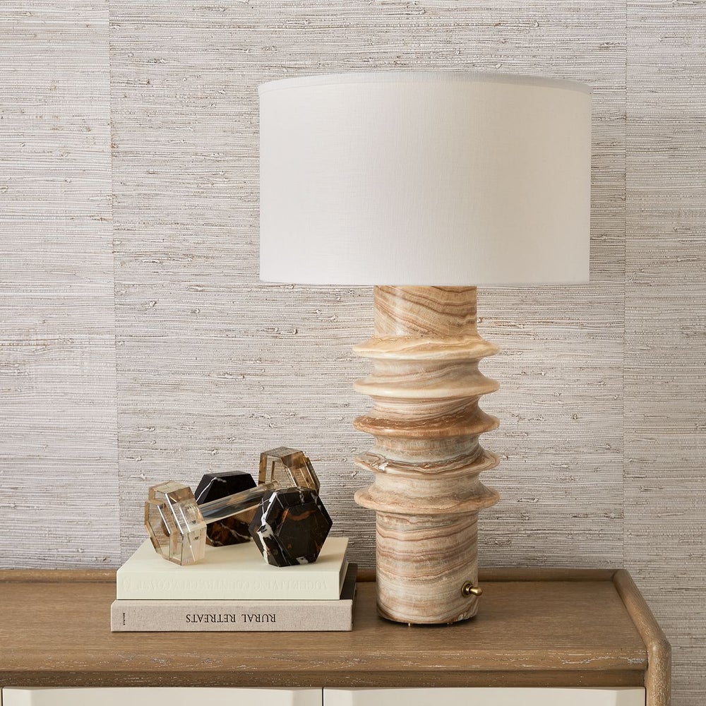 Onyx Waterfall Table Lamp