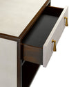 Evie Shagreen Nightstand