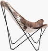 Hairless Hide Butterfly Chair, 2 Color Options