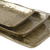Antique Gold Artisan Tray, Small 15" L