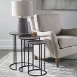 Metal Nesting Tables - Room View