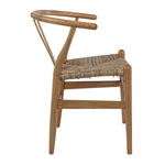 Emery Dining Chair - Natural, Side View