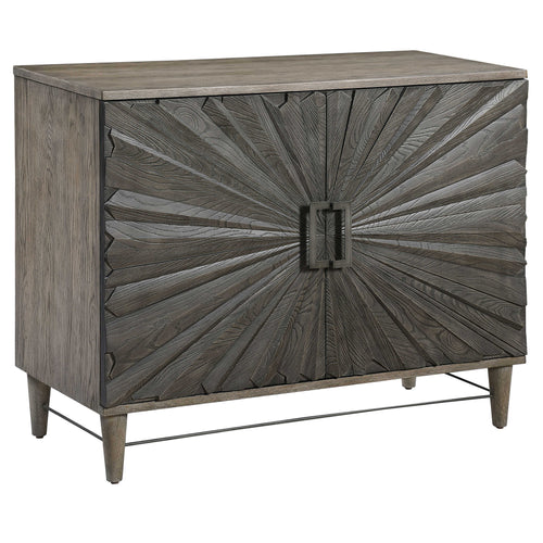 Bohemian Gray Oak Cabinet