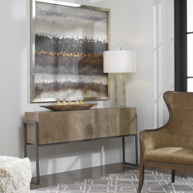 Contemporary Console Table - Room View