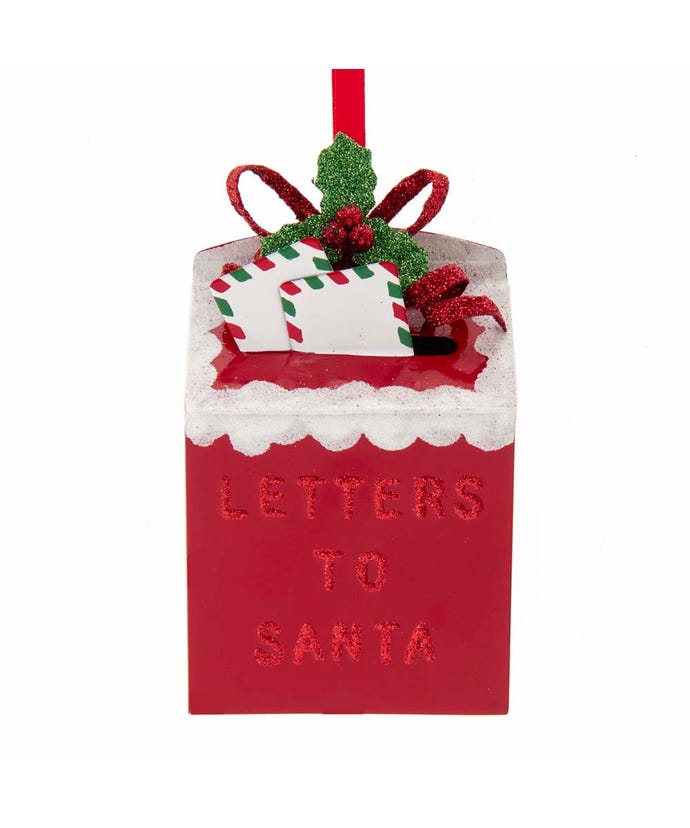 "Letters To Santa" Mailbox Ornament