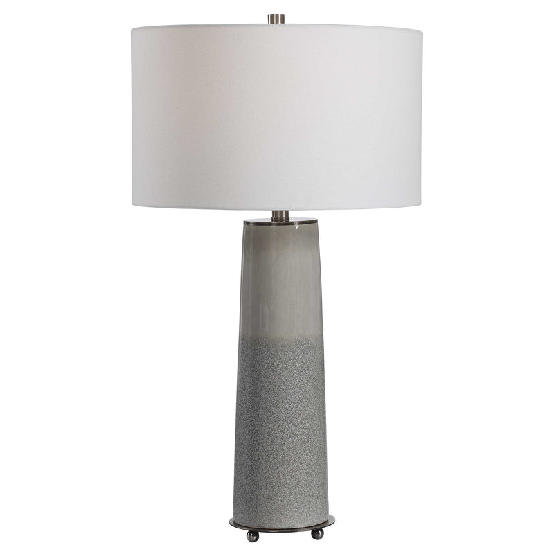 Gray Glaze Table Lamp