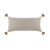 Ivory Pattern Pillow - Back