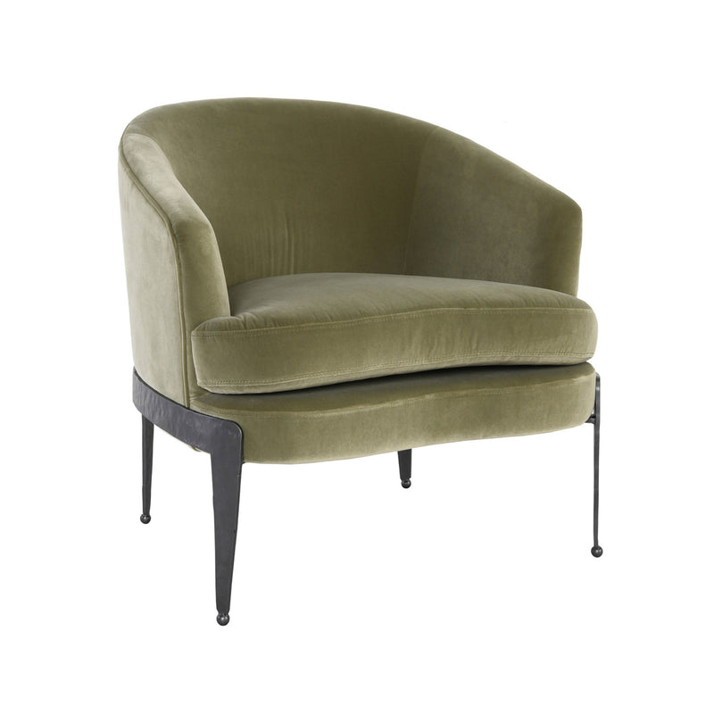 Emma Accent Chair - Olive