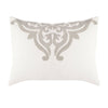 Ivory Embroidered Pillow Sham