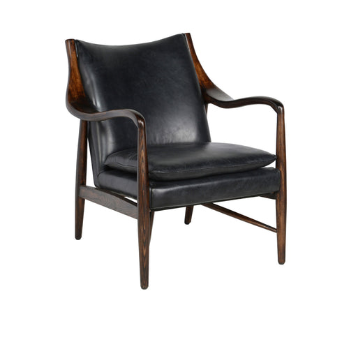 Lonepine Club Chair - Black
