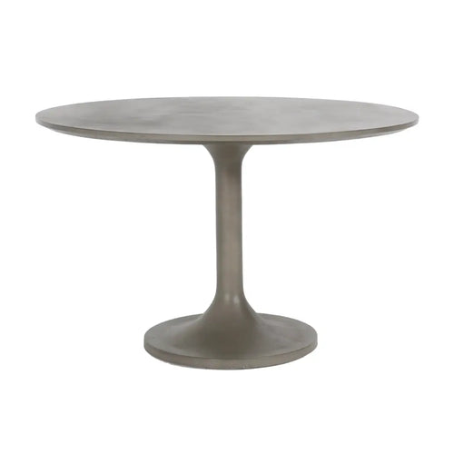 Round Concrete Dining Table