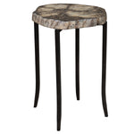 Rustic Modern Accent Table