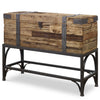 Rustic Storage Trunk - Back View