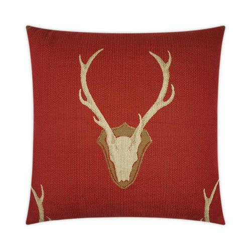 Uncle Buck Pillow - Red
